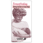 Breastfeeding: Getting Started in 5 Easy Steps Pamphlet, lactation education teaching materials, Childbirth Graphics, 38530