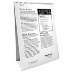 Sexually Transmitted Diseases Flip Chart, health education chart script side on basics of STDs and STIs, Health Edco, 43162