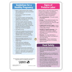 With Child Pregnancy Calculator, interactive educational handout to calculate pregnancy due date, Childbirth Graphics, 43341