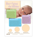 Baby Bellies Tear Pad, breastfeeding health education tear pad to show newborn stomach size, Childbirth Graphics, 52069