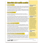 Newborn Jaundice Tear Pad, childbirth education materials and resources for new parents, Childbirth Graphics, 52549