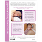 Is My Baby Getting Enough Breastmilk Tear Pad, breastfeeding & lactation education tool, English, Childbirth Graphics, 52592