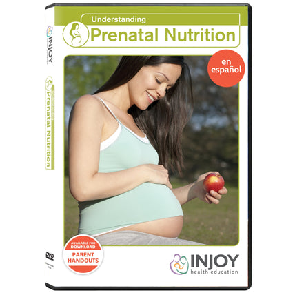 Understanding Prenatal Nutrition DVD, Spanish, childbirth education and nutrition during pregnancy resources, Childbirth Graphics, 71417