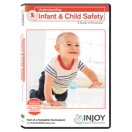 InJoy's Understanding Infant & Child Safety DVD from Childbirth Graphics, parenting education video programs, 71455