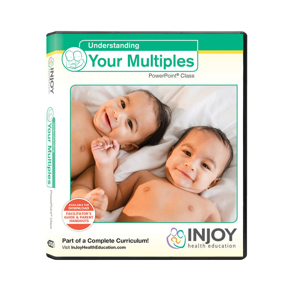 InJoy's Understanding Multiples PowerPoint available from Childbirth Graphics, childbirth & parenting teaching tools, 71510