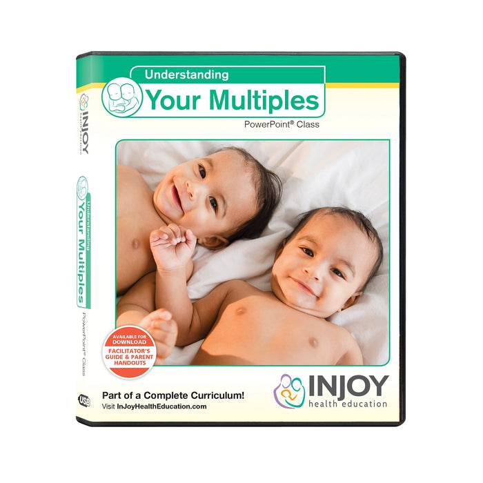 InJoy's Understanding Multiples PowerPoint available from Childbirth Graphics, childbirth & parenting teaching tools, 71510