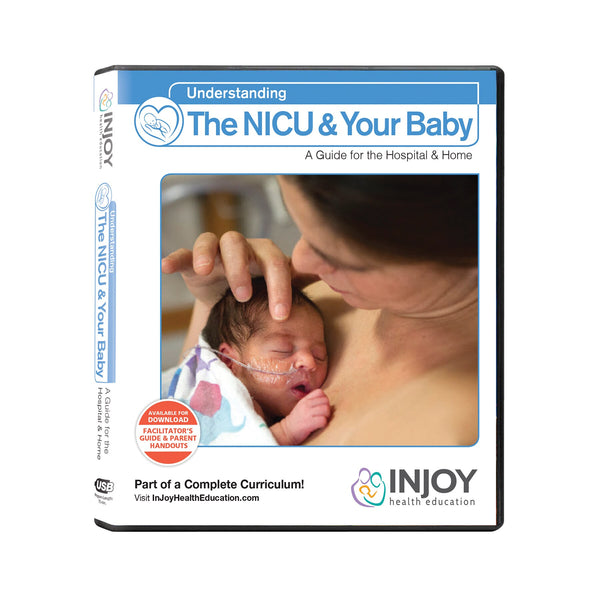 InJoy's Understanding the NICU & Your Baby USB video program available from Childbirth Graphics, educational videos, 71515