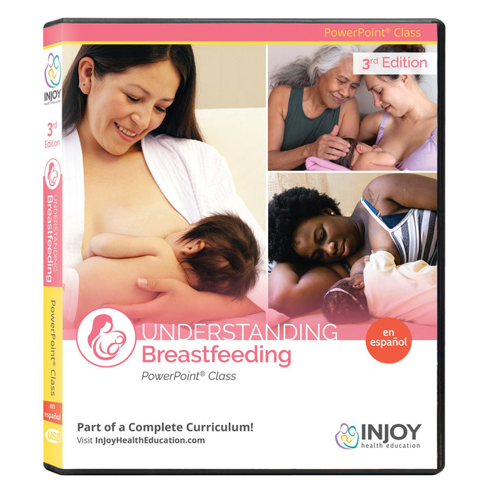 Understanding Breastfeeding 3rd Edition PowerPoint in Spanish, lactation education PowerPoint , Childbirth Graphics, 71562