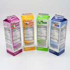 Milk Alternatives: Pour them Over Display, health education four carton display on nutritional values, Health Edco, 77885