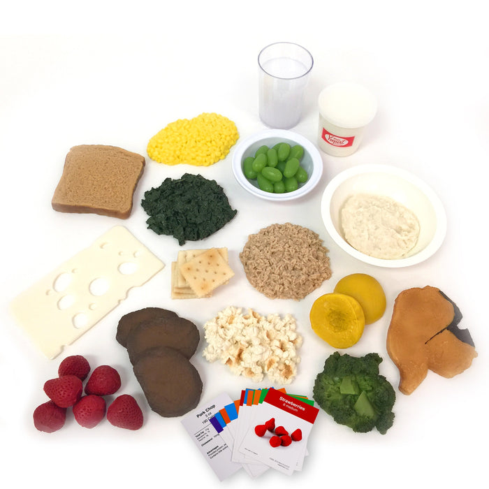 Nutrition During Pregnancy Food Set, fake food models types & portions for pregnancy, Childbirth Grapics, 79588