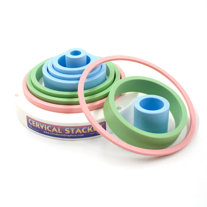 Cervical Stacker, Childbirth Graphics childbirth education model to teach the ten centimeters of cervical dilation, 79932