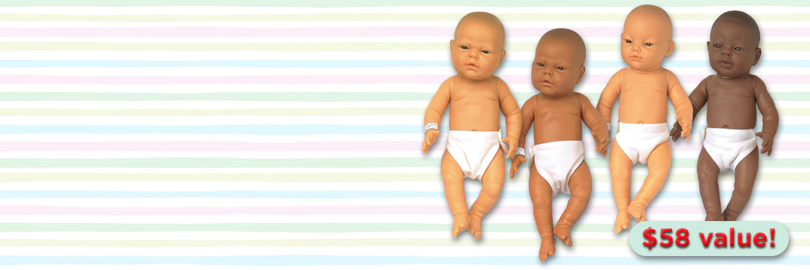 Spend $350, Get a Free Preemie Baby Model!
